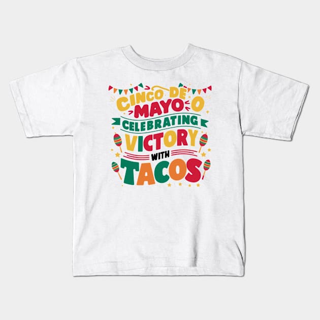 cinco de mayo Kids T-Shirt by bashiro